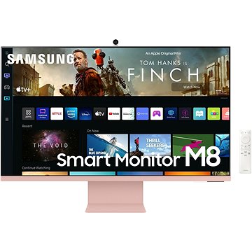 32" Samsung Smart Monitor M8 Sunset Pink (LS32BM80PUUXEN)