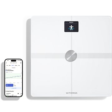 Withings Body Smart Advanced Body Composition Wi-Fi Scale - White (WBS13-White-All-Inter)