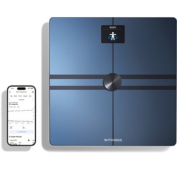 Withings Body Comp Complete Body Analysis Wi-Fi Scale - Black (WBS12-Black-All-Inter)