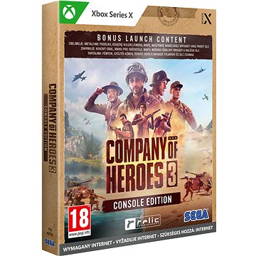 Company of Heroes 3 Launch Edition Metal Case - Xbox (5055277049783)