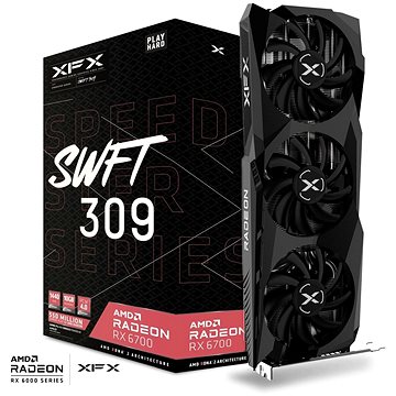 XFX Speedster SWFT 309 AMD Radeon RX 6700 Core (RX-67XLKWFDV)