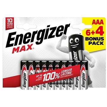 Energizer MAX AAA 6+4 zdarma (EU014)