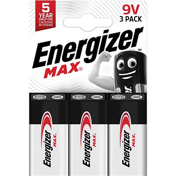 Energizer MAX 9V 3pack (EU025)