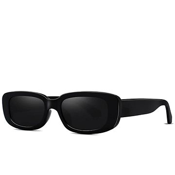 VeyRey Sluneční brýle hranaté Minozzi černé (68089)