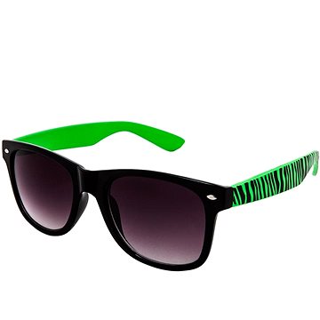 OEM Sluneční brýle Nerd DuoZebra zelené (74057)