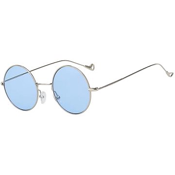 VeyRey Sluneční brýle lenonky Gunnel modrá skla (75591)