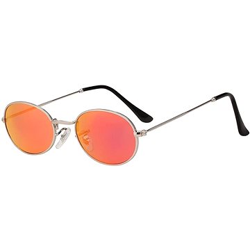 VeyRey Sluneční brýle oválné Rutger červená skla (75601)