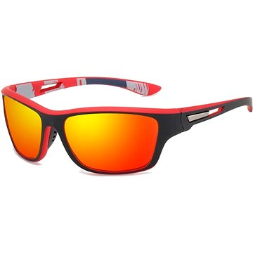VeyRey Polarizační sluneční brýle sportovní Gustav červené (75627)