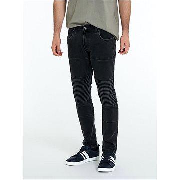 Pánské riflové kalhoty Edvin černé (XTKal244nad)