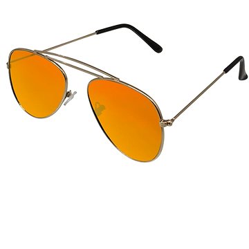 OEM Sluneční brýle pilotky Scannell oranžová skla (68345)