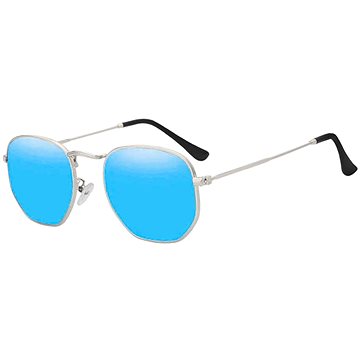 VeyRey Sluneční brýle polarizační oválné Hurricane modrá skla (73484)