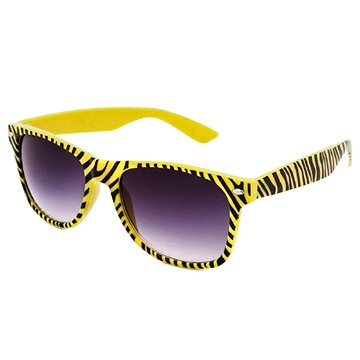 OEM Sluneční brýle Nerd zebra žluté (74407)