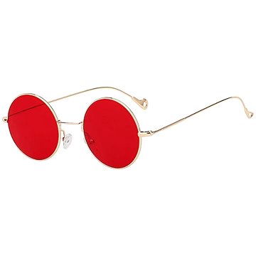 VeyRey Sluneční brýle lenonky Gunnel červená skla (75595)