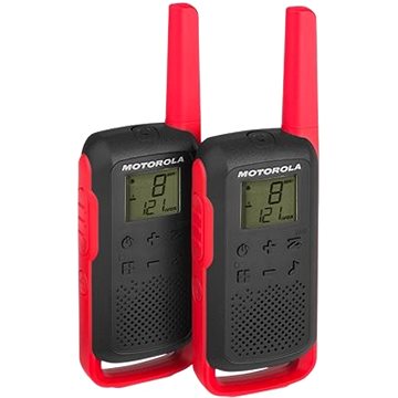 Motorola TLKR T62, červené (B6P00811RDRMAW)