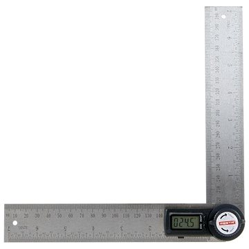 Úhloměr digitální s pravítkem, 200 mm, FESTA (126217)