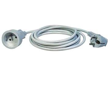 Kabel prodlužovací, 3m / 250V, bílá (108003)