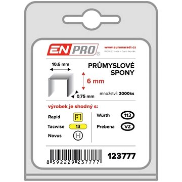 Spony PROFI, 581/06 mm, 2000 ks, ENPRO (123777)