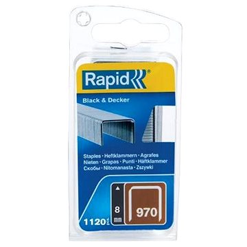 RAPID Black&Decker, 970/8 mm, blistr - balení 1120 ks (463109550)