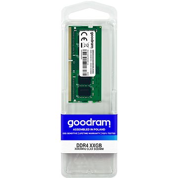 GOODRAM DDR4 16GB 3200MHz CL22 SODIMM (GR3200S464L22/16G)
