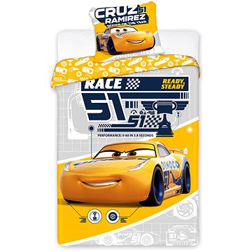Cars 3 Cruz 140×200, 70×90 (4507074)