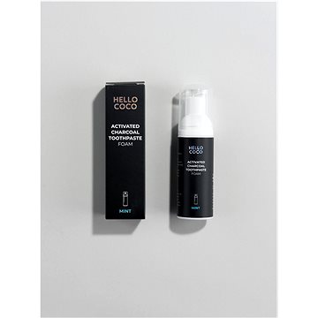 HELLO COCO Activated Charcoal Toothpaste foam 50 ml (8588007594101)
