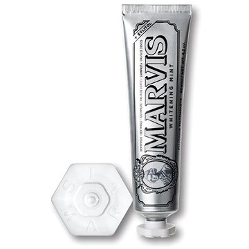 MARVIS Whitening Mint sada - bělicí s xylitolem 85 ml + stojánek (8004395112210)