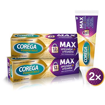 COREGA Max upevnění + utěsnění 2× 40 g (8596149005768)