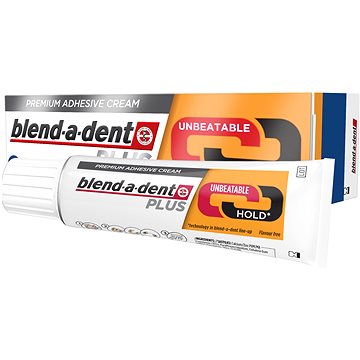 BLEND-A-DENT Plus Dual Power Fixační Na Zubní Náhradu 40 g (8001841900650)