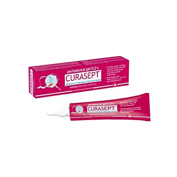 CURASEPT ADS Soothing 0,5% CHX s chlorbutanolem parodontální gel 30 ml (8056746070298)