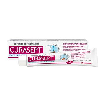 CURASEPT ADS Soothing 0,2%CHX s chlorbutanolem 75 ml (8056746070236)