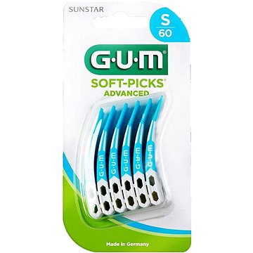 GUM Soft Picks Advanced Small 0,4 mm, 60 ks (7630019903332)