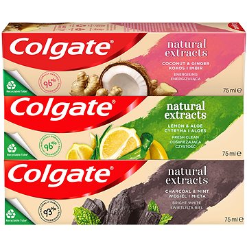 COLGATE Naturals Mix 3x 75 ml (8590232001101)