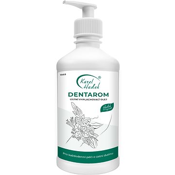 KAREL HADEK ústní vyplachovací olej Dentarom 500 ml (8592979104343)