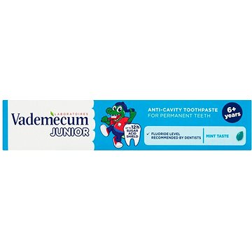 VADEMECUM Junior 6+ Fresh mint 75 ml (9000100993609)