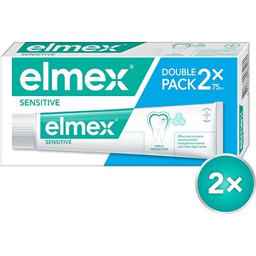ELMEX Sensitive s aminfluoridem 2 x 75 ml (8714789985060)