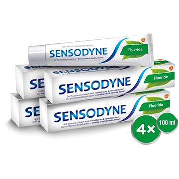 SENSODYNE Fluorid 4× 100 ml