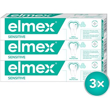 ELMEX Sensitive 3× 75 ml (8590232000227)
