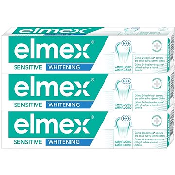 ELMEX Sensitive whitening 3 x 75 ml (8590232000210)