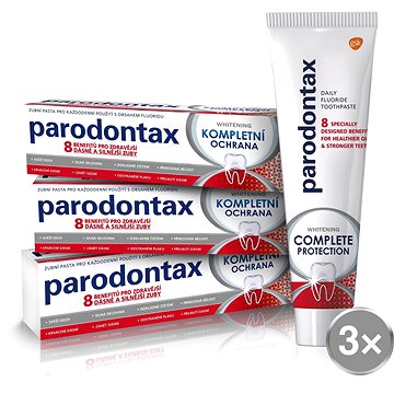 PARODONTAX Kompletní ochrana Whitening 3 × 75 ml (2000012370687)