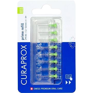 CURAPROX CPS 011 Prime Refill zelený 1,1 mm, 8 ks (7612412427592)