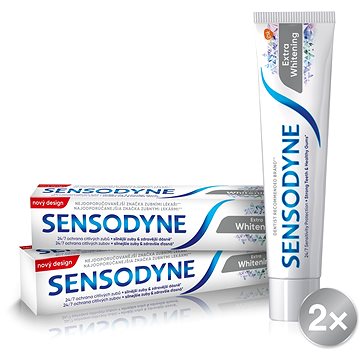 SENSODYNE Extra Whitening 2 × 75 ml (5054563078025)