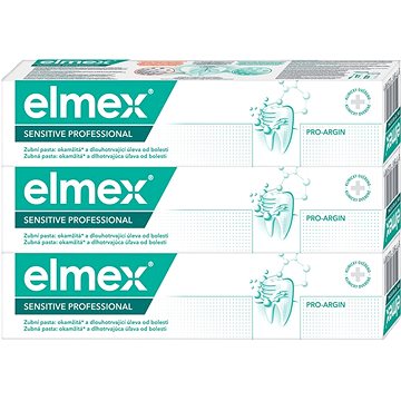 ELMEX Sensitive Professional 3 × 75 ml (8590232000425)