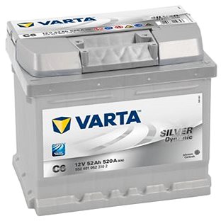 VARTA SILVER Dynamic 52Ah, 12V, C6 (C6)