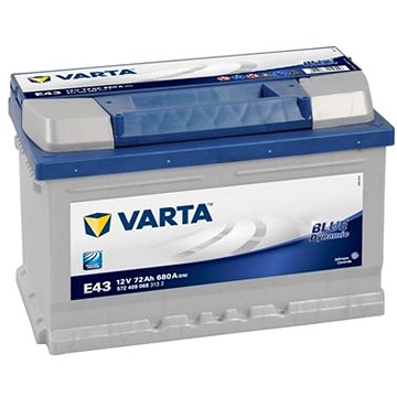 VARTA BLUE Dynamic 72Ah, 12V, E43 (E43)