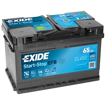 EXIDE START-STOP EFB 65Ah, 12V, EL652 (EL652)