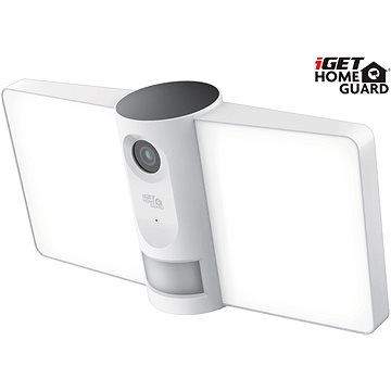 iGET HOMEGUARD HGFLC890 - venkovní Wi-Fi odolná IP FullHD kamera s LED osvětlením 2100 lm, odolnost (HGFLC890)