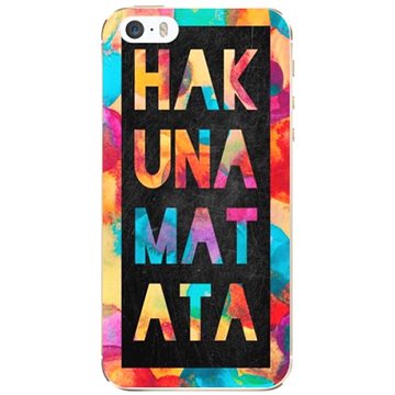 iSaprio Hakuna Matata 01 pro iPhone 5/5S/SE (haku01-TPU2_i5)