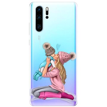 iSaprio Kissing Mom - Blond and Boy pro Huawei P30 Pro (kmbloboy-TPU-HonP30p)