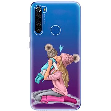 iSaprio Kissing Mom - Blond and Boy pro Xiaomi Redmi Note 8T (kmbloboy-TPU3-N8T)