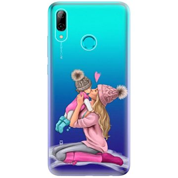 iSaprio Kissing Mom - Blond and Girl pro Huawei P Smart 2019 (kmblogirl-TPU-Psmart2019)